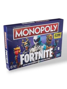 Monopoly Fortnite Edition Board Game for 2-7 Players Game Night Ages 13+